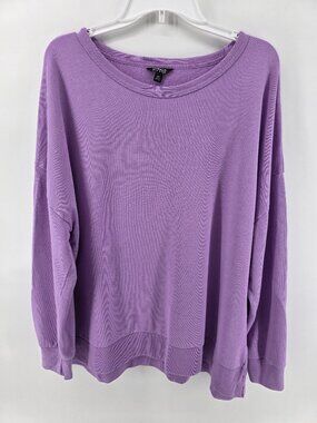 Buffalo David Bitton Lavender Crewneck Pullover Sweatshirt – Size XXL‎